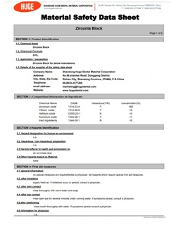 SDS-Zirconia Block