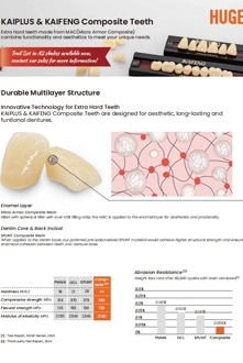 KAIPLUS & KAIFENG Composite Teeth Flyer